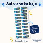 Espacio Niño – Etiquetas Personalizadas con Nombre
