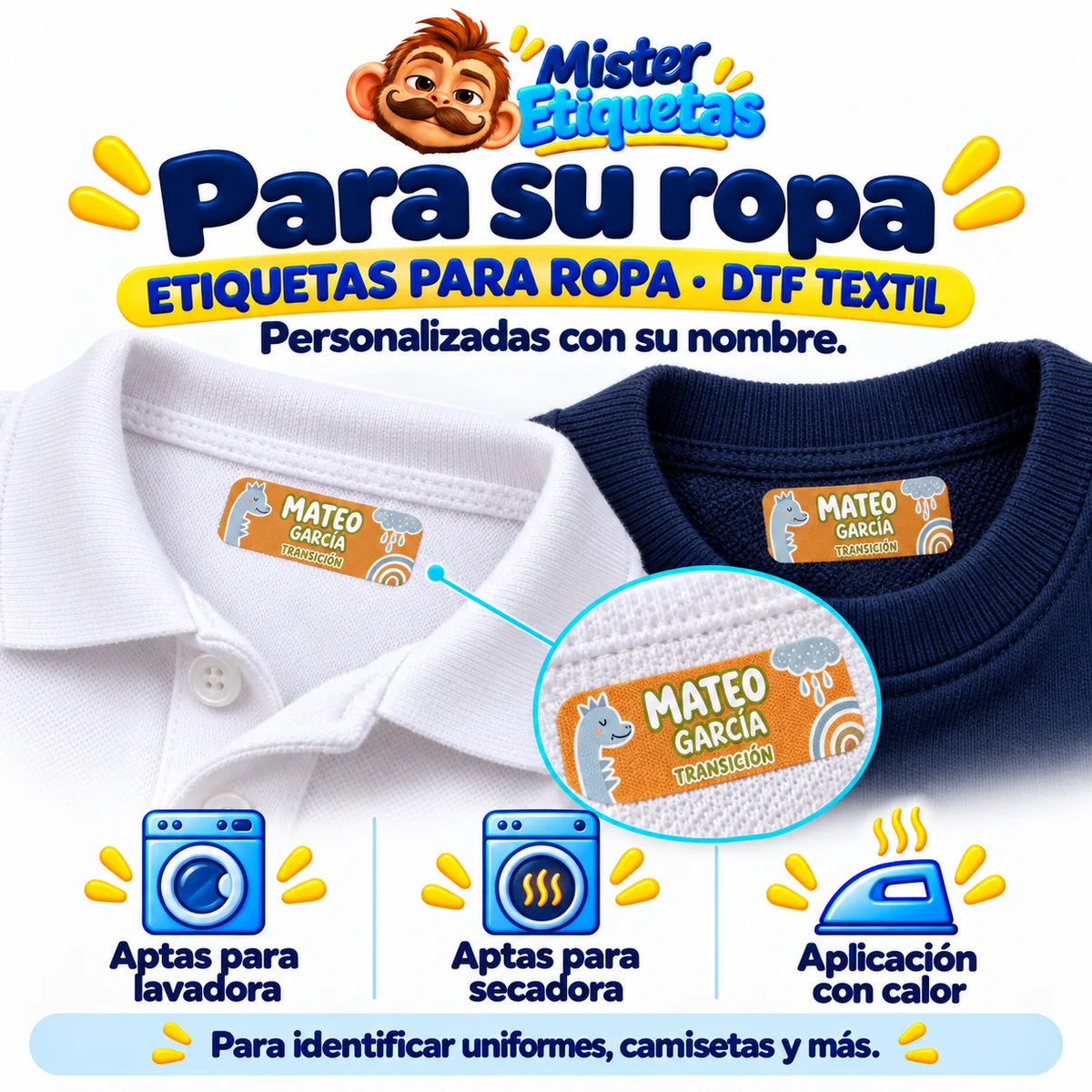 Cerdita Rosa – Etiquetas Personalizadas con Nombre